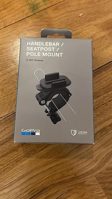video qeydiyatcı: GoPro Handlebar/Seatpost/Pole Mount – 360° fırlanma Məhsul təsviri: - — 1