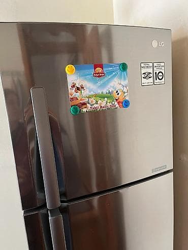 jbl ikinci el: İşlənmiş 2 qapılı LG Soyuducu Satılır, rəng - Gümüşü — 1