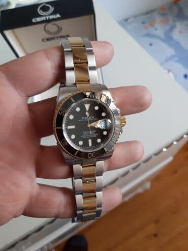 Toy paltarları və aksesuarları: Yeni, Qol saatı, Rolex, rəng - Qızılı — 1