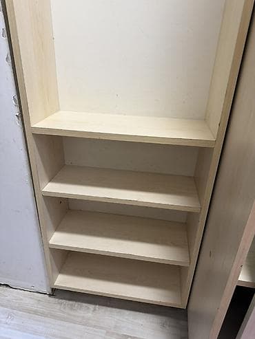 șkaf: İşlənmiş, 1 qapı, Digər rəng, Digər material, Kupe, Düz dolab — 5