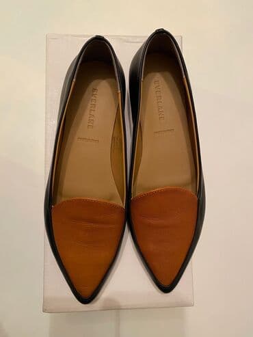 qara mokasinlər: Ölçü: 38.5, rəng - Qara, Yeni — 2