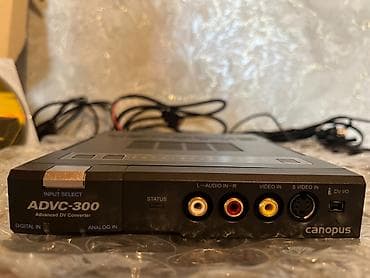 acer notebook adapter: Canopus ADVC-300 — peşəkar analoq-rəqəmsal video konvertoru. VHS — 10