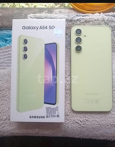 samsung tab4: Samsung Galaxy A54 5G, rəng - Yaşıl, İki sim kartlı — 1