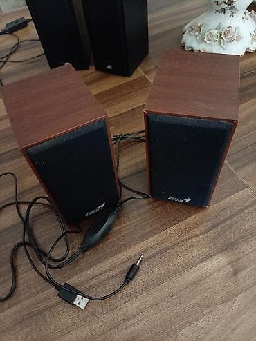 Genius SP-HF180 kompüter akustik sistemi - Tip: 2.0 masaüstü — 1