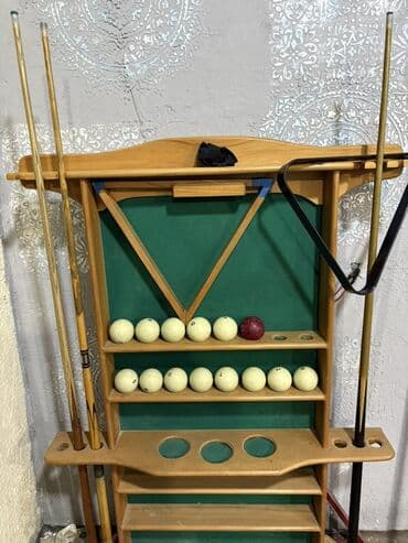 ovcular evi: Bilard masası və aksesuarları - Klassik üslubda Mermer bilard — 4