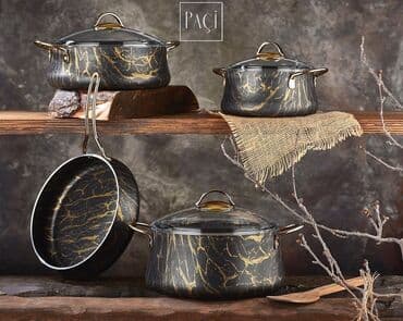 karaca qranit qazan desti: Paçi firmasına mexsus 
Qranit qazan desti
Türkiye istehsalı — 3