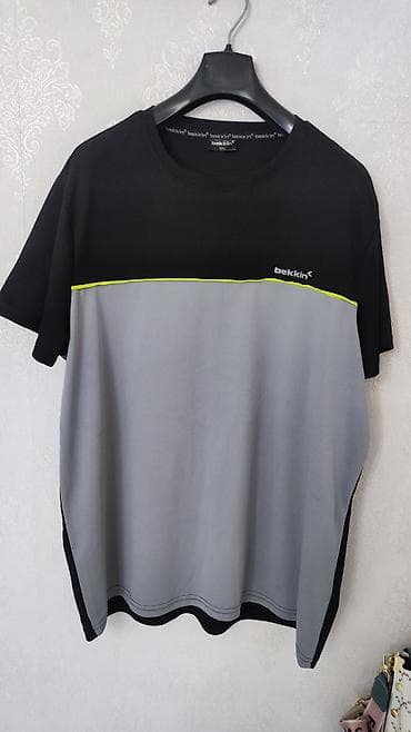 tech fleece: Futbolka, 2XL, rəng - Qara — 2