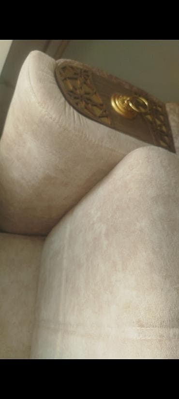 sultan divan: Klassik dizaynlı yumşaq divan - Material: Yumşaq, məxməri toxumalı — 2