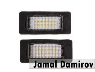 range rover buferi: Led nömrə işıqı üçün bmw e82 e88 e90 e92 e93 e60 cедан e39 m5 x5 e70 — 1