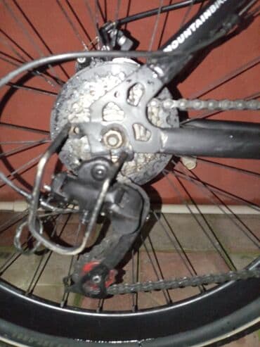 qalin tekerli velosiped: SAFT dağ velosipedi - Güclü dəmir tipli çərçivə, idman yönümlü — 9