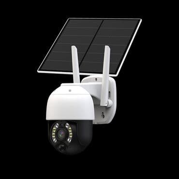 güneş paneli kamera sistemi: SİM kart modeli ilə günbəz şəkilli günəş enerjisi ilə işləyən CCTV — 1