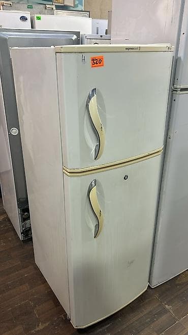 dondurucu soyuducular: 2 qapılı LG Soyuducu Satılır, rəng - Boz, Təkərli — 1