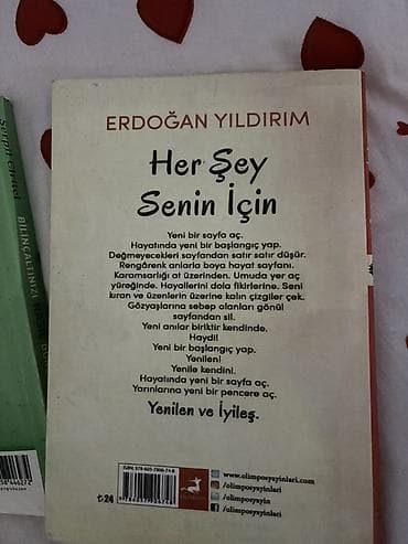 Kitab dəsti Dəstdə 3 kitab var: - Erdoğan Yıldırım – “Her Şey Senin — 5