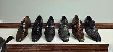 Kişi klassik ayaqqabıları – müxtəlif modellər və naxışlar - Material