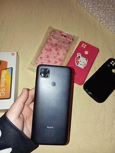 Xiaomi Redmi 9C smartfonu Təzədir heçbir problemi yoxdur 128 gb