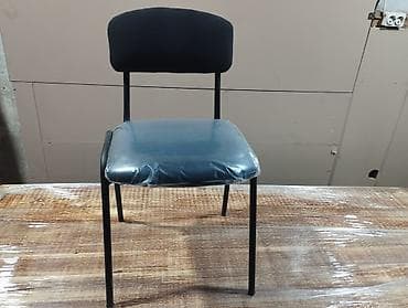 stul modelleri: Metall karkaslı yumşaq oturacaqlı stul - Məhsul: Universal oturacaq — 1