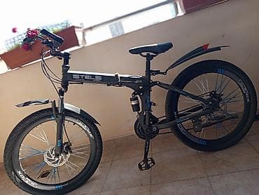 e bike: STELS qatlana bilən dağ velosipedi - Çərçivə: qatlanan, yüngül və — 1