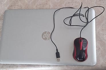Elektronika: HP noutbuk + A4Tech simli siçan - Marka: HP - Ekran: təxminən 17.3" — 1