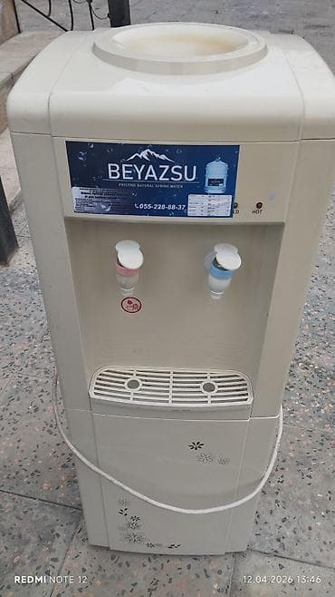 Dispenser Döşəməüstü, Su isitmə ilə