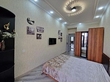 Mənzillər: İcarəyə verilir 2 otaqlı yeni tikili 74 m², Şah İsmayıl Xətai m — 2