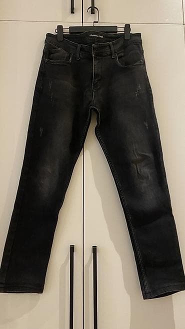 sport şalvarlar: Kişi cins şalvarları – 2 ədəd dəst - Modellər: Klassik beş ciblə — 1