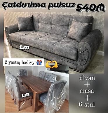 Divan və masa dəstləri