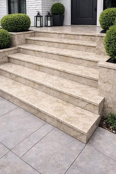 101 qizil gul ucuz: Mərmər pilləkənlər – dizayn və quraşdırma - Material: təbii mərmər — 5