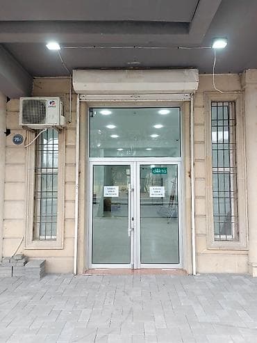 İcarəyə obyekt – vitrinli küçə mağazası - Yerləşmə: Yol kənarı