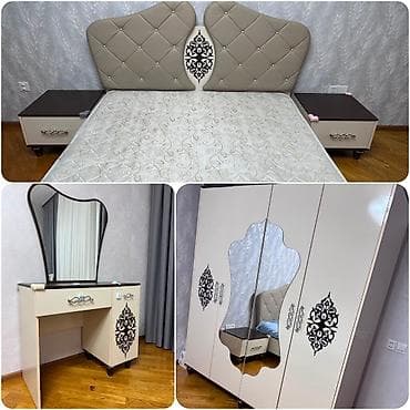 gul: İkinəfərlik çarpayı, Termo, Dolab, 2 tumba, İşlənmiş — 1