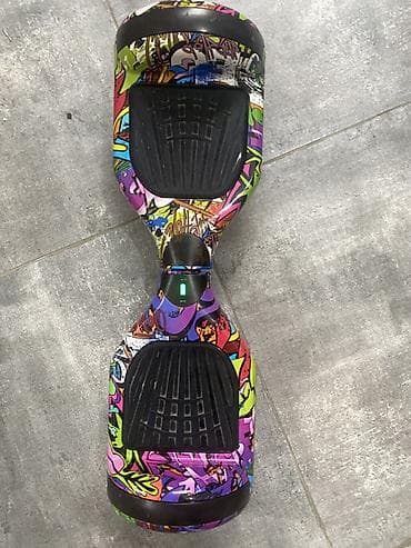 dim informatika qayda: Grafiti dizaynlı balans skuteri (hoverboard) - Rəngarəng, grafiti — 2