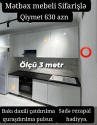 1 kubikin qiymeti 2020: 🟣Yeni mətbəx mebeli 🆘 *1 pqm görə qiymətlər* 🟣Mat Laminat *180 azn* — 1