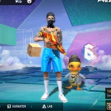 Free Fire oyun hesabı - Oyun: Garena Free Fire - Səviyyə və menyular