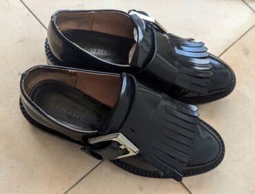 Makasin və loferlər: Zara, Ölçü: 36, rəng - Qara, İşlənmiş — 1