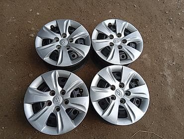 afdomobil: İşlənmiş Disk təkər Hyundai 195 / R 15, 5 Boltlu — 4