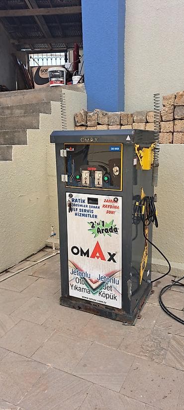 Peçlər və kaminlər: OMAX Jetonlu Avtoyuma və Köpük Verən aparat Məhsul: OMAX markalı “Car — 2