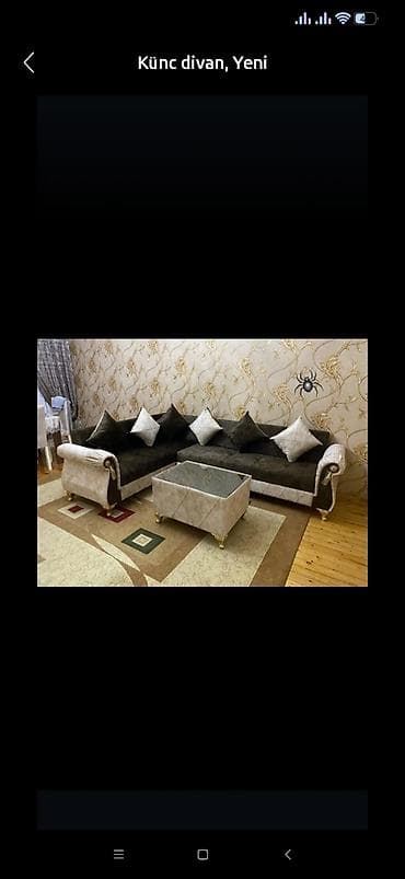 istikbal yataq: Künc divan, Qonaq otağı üçün, Parça, Bazasız, Açılan — 7