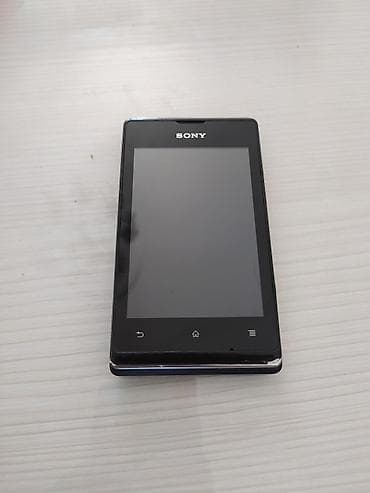 gps avto: Sony Xperia E, rəng - Qara, Düyməli — 1