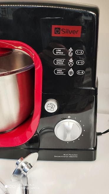 Mikser mixer qabli mikser Silver Turk markasi 1000 watt guc 8 suretli — 4