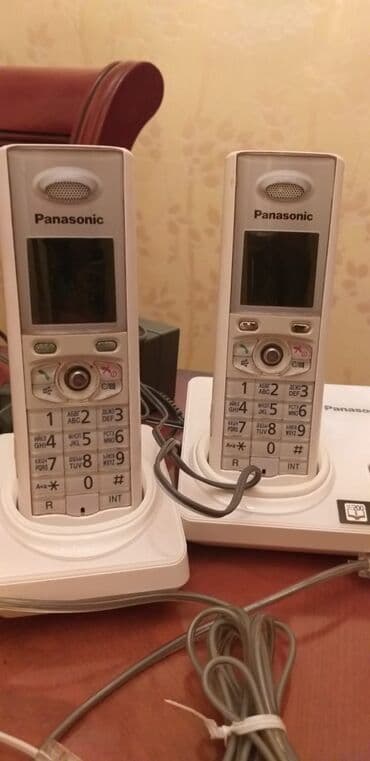 vip nomre: Stasionar telefon Panasonic, Simsiz, İşlənmiş — 1