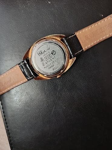 luc saat: Qol saatı, Chopard, rəng - Qara — 1