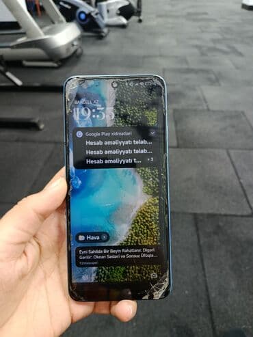 Video oyunlar və konsollar: Redmi Note 12, 128 GB, rəng - Göy, Qırıq, Sensor, Barmaq izi — 2