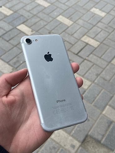 iphone 19 pro max: IPhone 7, 32 GB, Gümüşü, Barmaq izi — 1
