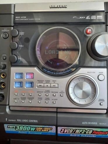 басавик: SAMSUNG musiqi mərkəzi və kalonkaları. Bir çox funksiyası var. 1 — 10