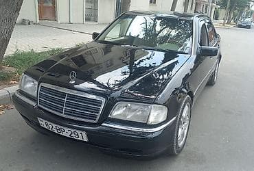 mersedes c class: Kandisonerde isleyir Mercedes-Benz sedan interyeri və texniki — 7