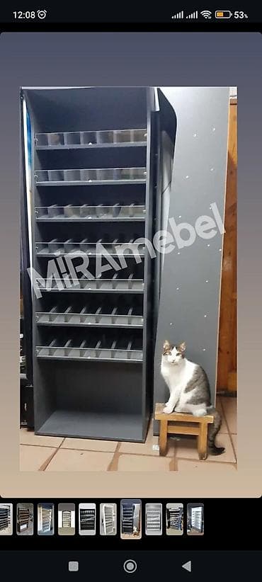 taxta rəf: Mağaza üçün siqaret vitrin rəfi - Məhsul tipi: Siqaret və tütün — 4