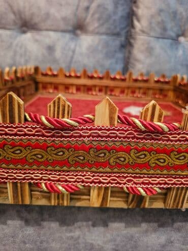 novruz xoncaları: Taxtadan xonca uzunluğu 50sm eni 50sm dərinliyi 10 sm, işlənmiş Başqa — 4