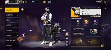 oyun diskleri: Məhsul: Free Fire oyun hesabı Xüsusiyyətlər: - Səviyyə: 40 - UID — 2