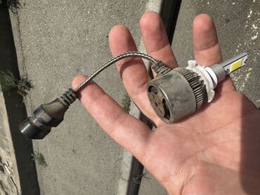 led işıqlar: Bu, avtomobillər üçün nəzərdə tutulmuş H11 tipli LED lampadır — 7