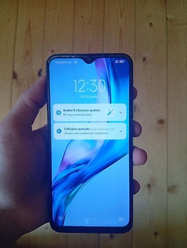 honor 8 s: Redmi 9 Power, 64 GB, rəng - Qara, Barmaq izi — 5
