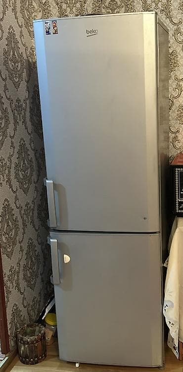 isdenmis soyuducu: 2 qapılı Beko Soyuducu Satılır, rəng - Gümüşü — 1